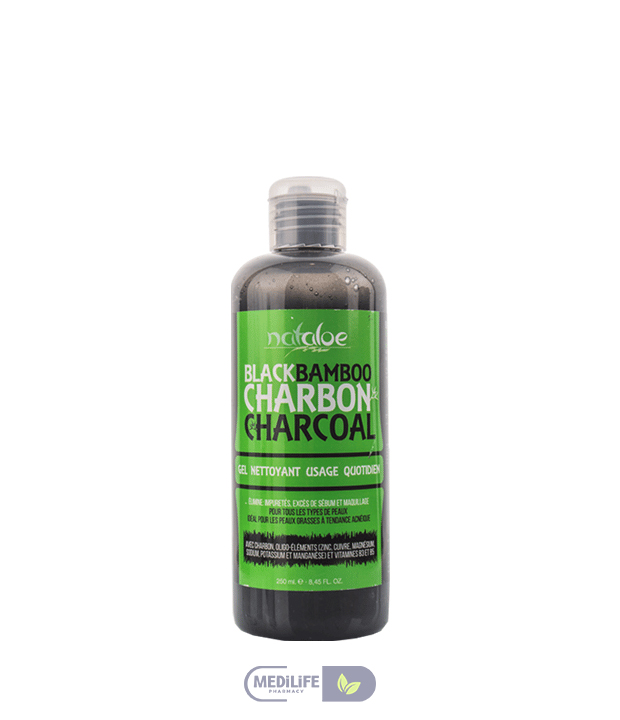 Nataloe Black Bamboo Charbon Gel Nettoyant