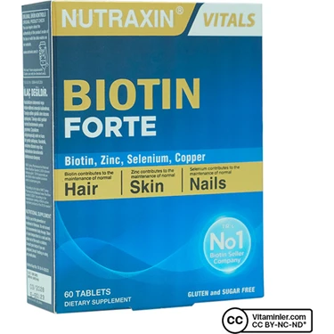 NUTRAXIN BIOTINE FORTE