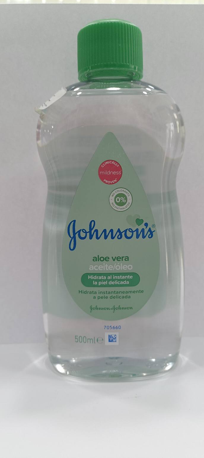 JOHNSON'S HUILE ALOE VERA
