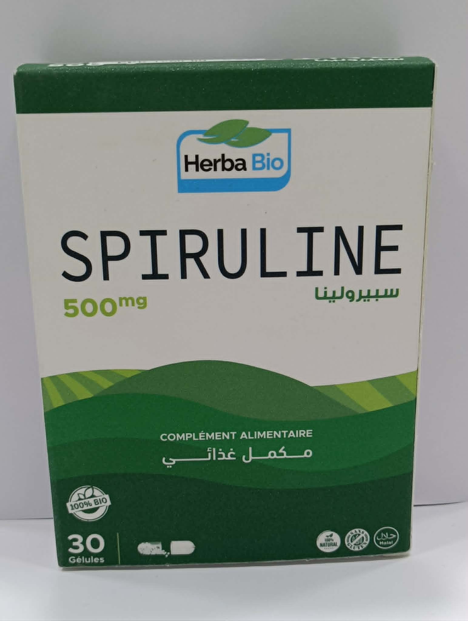 HERBA BIO Spiruline 500 mg