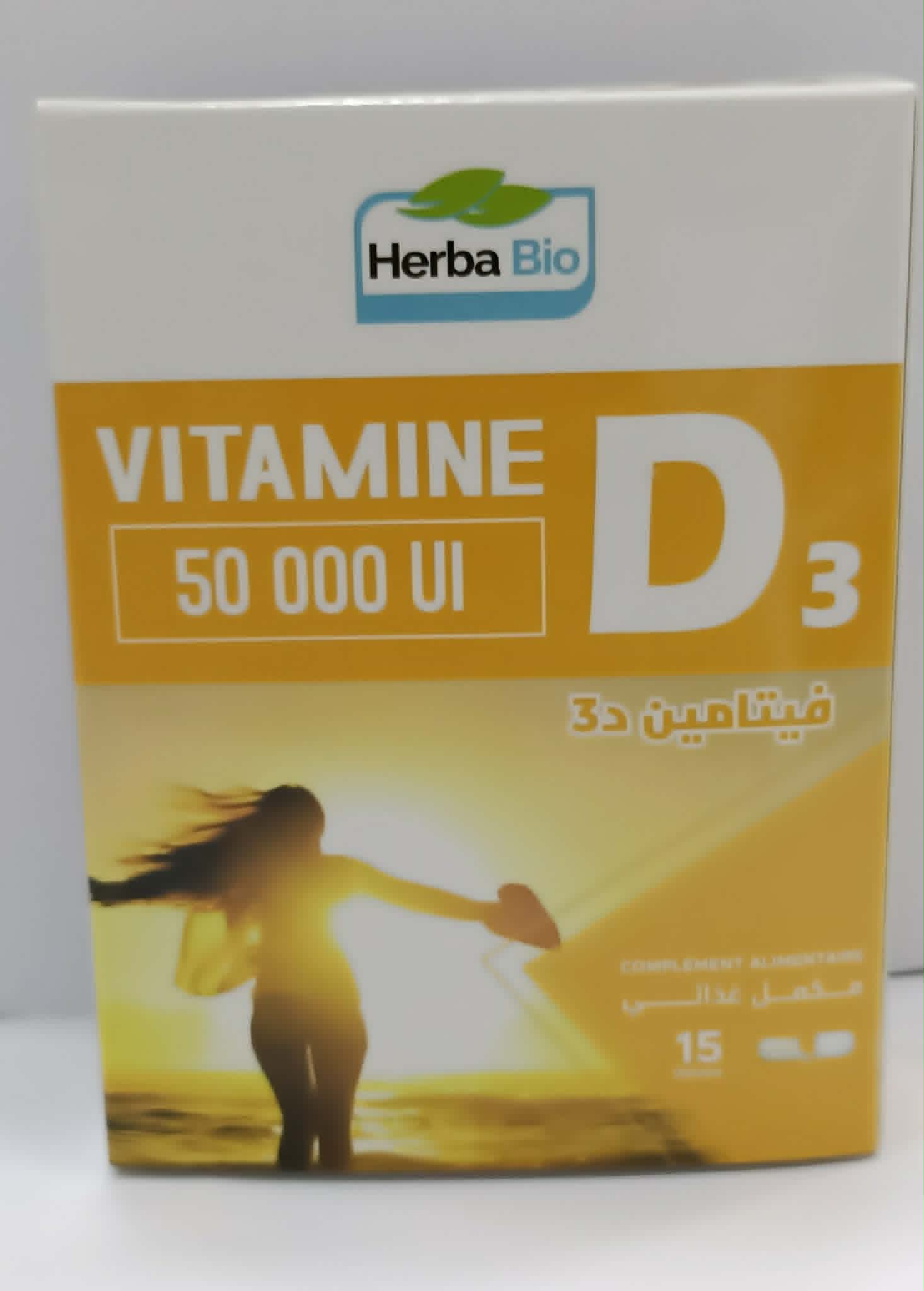 Vitamine D3 50 000 UI HERBA BIO