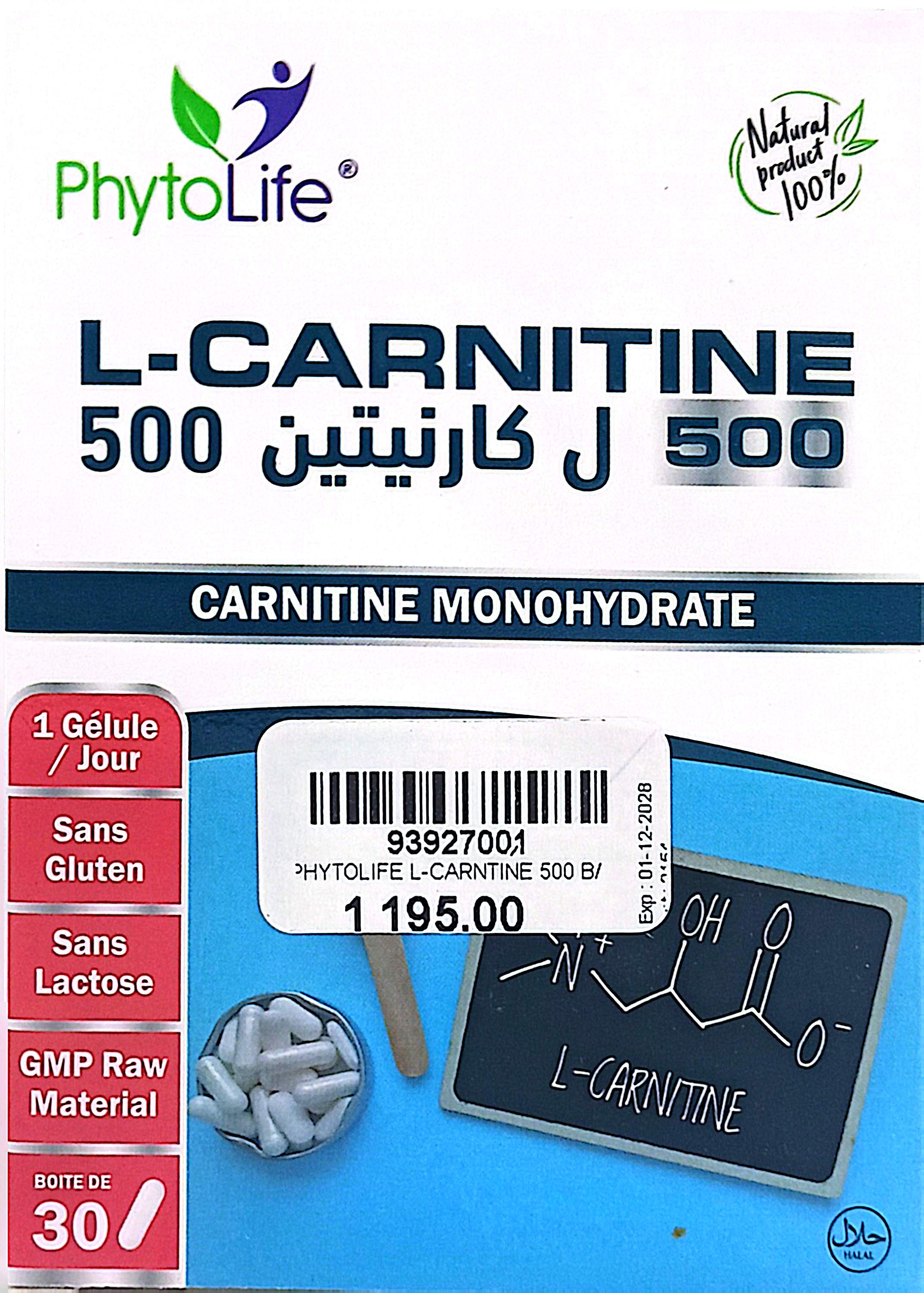L-Carnitine 500 B/30
