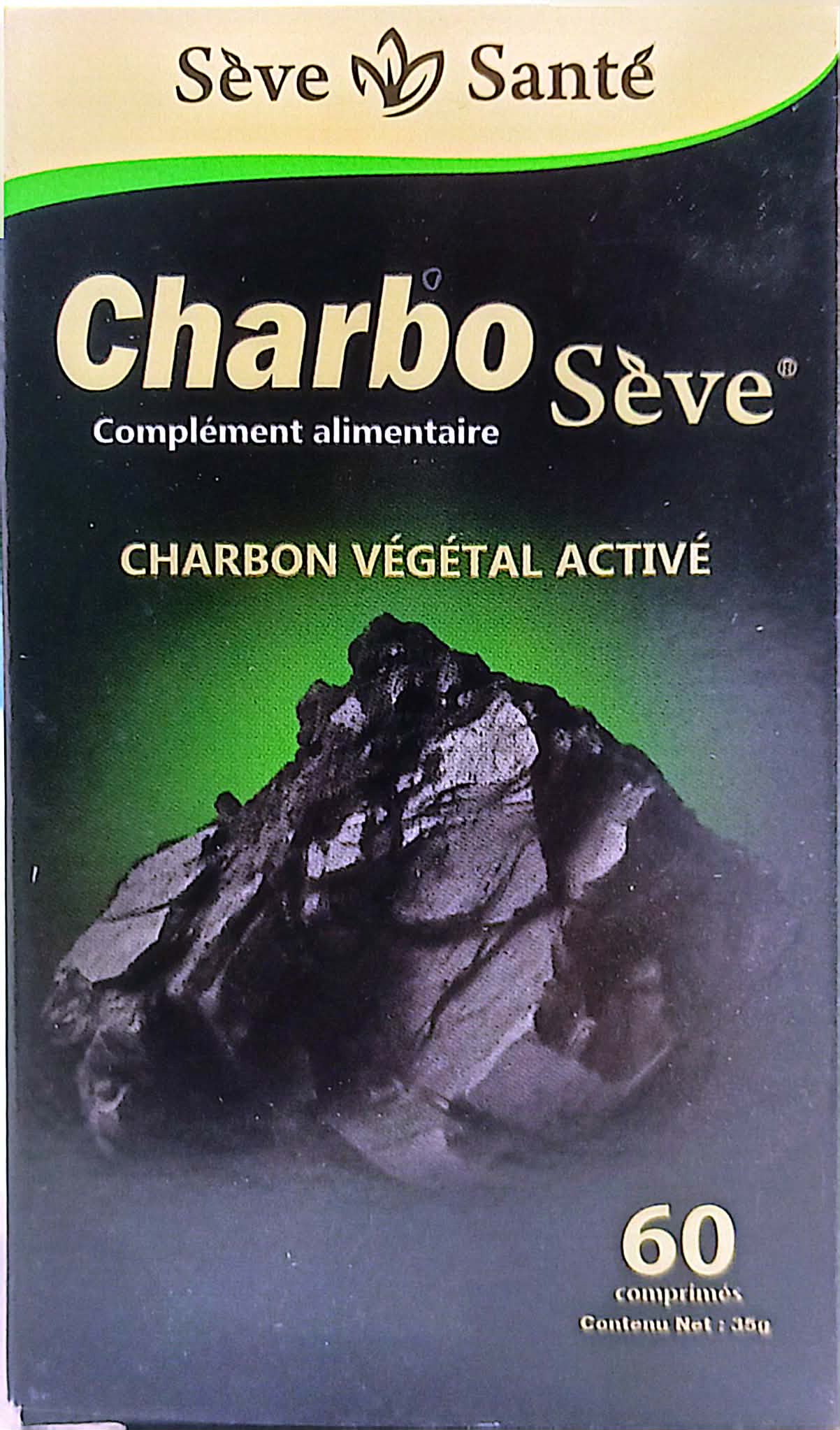 Charbo Séve ( Charbon Végétal Active ) B/60