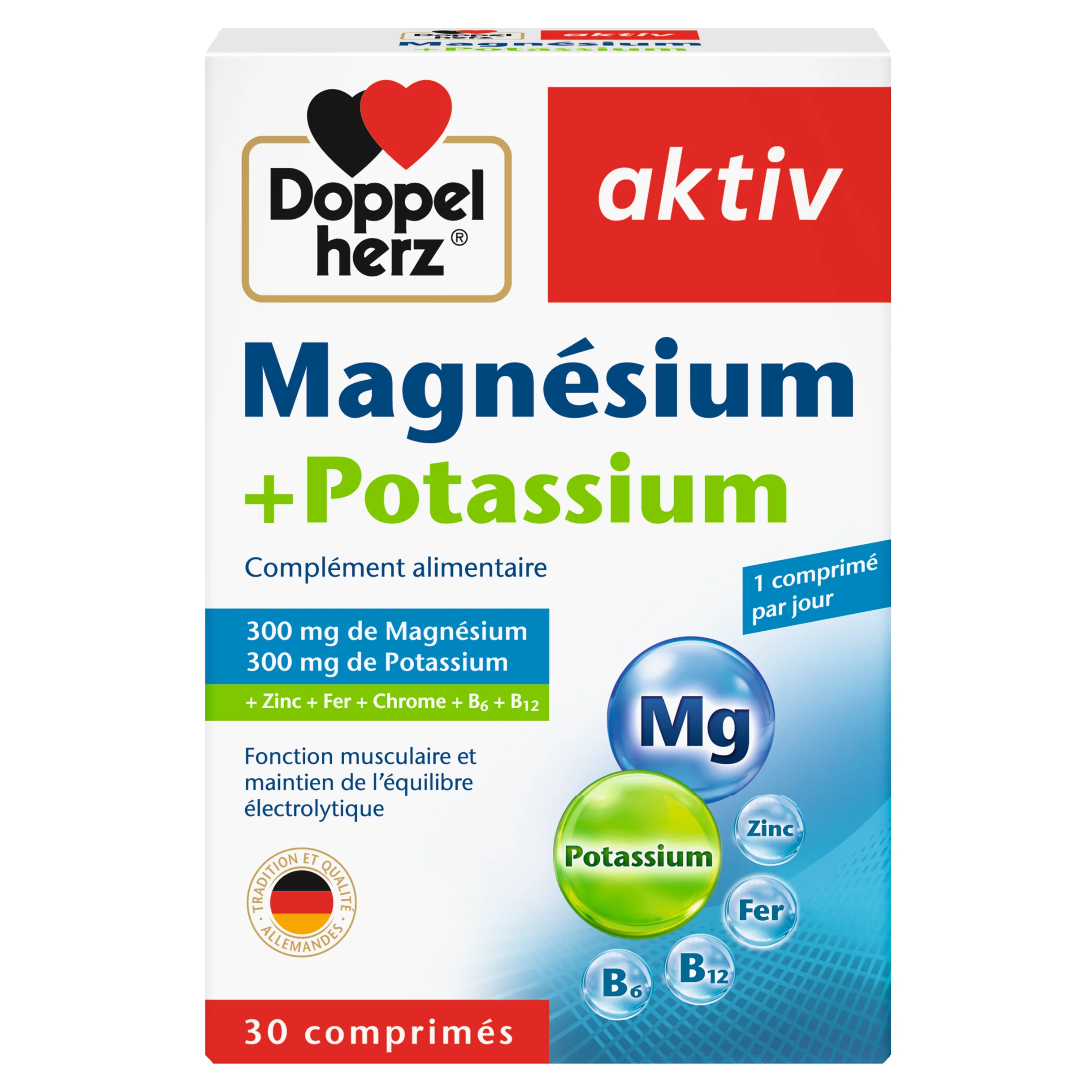 DOPPEL HERZ MAGNESIIUM + POTASSIUM