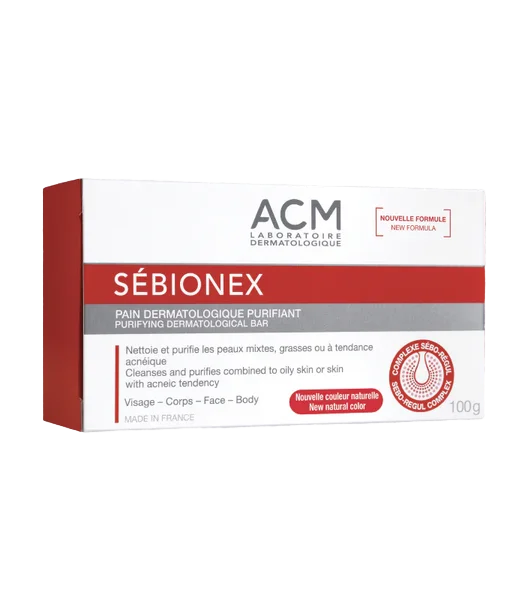 ACM Sébionex Pain Dermatologique Purifiant 100 g