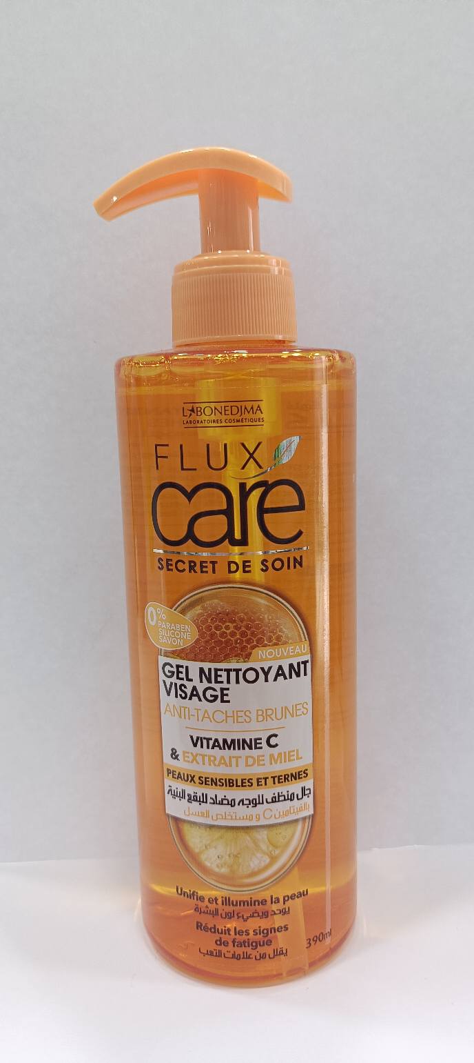 CARE FLUX GEL NETTOYANT VISAGE ANTI-TACHES BRUNES