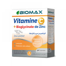 Vitamine C + Bisglycinate De Zinc B/30