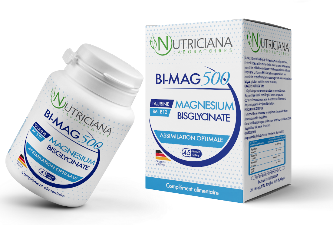 Bi-mag 500 (Magnesim Bisglycinate) B/45