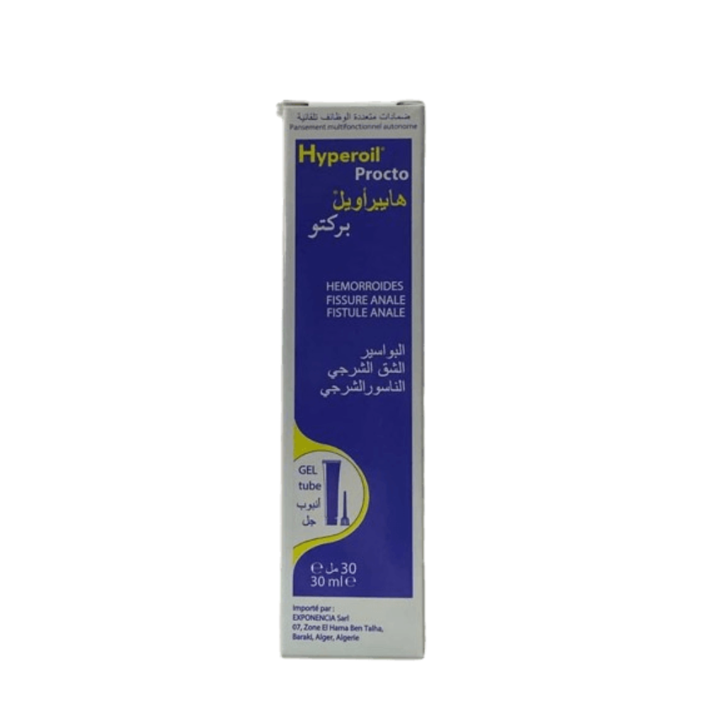 Hyperoil Procto Dispositif Médical 30 ml – Soin Cicatrisant et Apaisant pour Plaies Anales